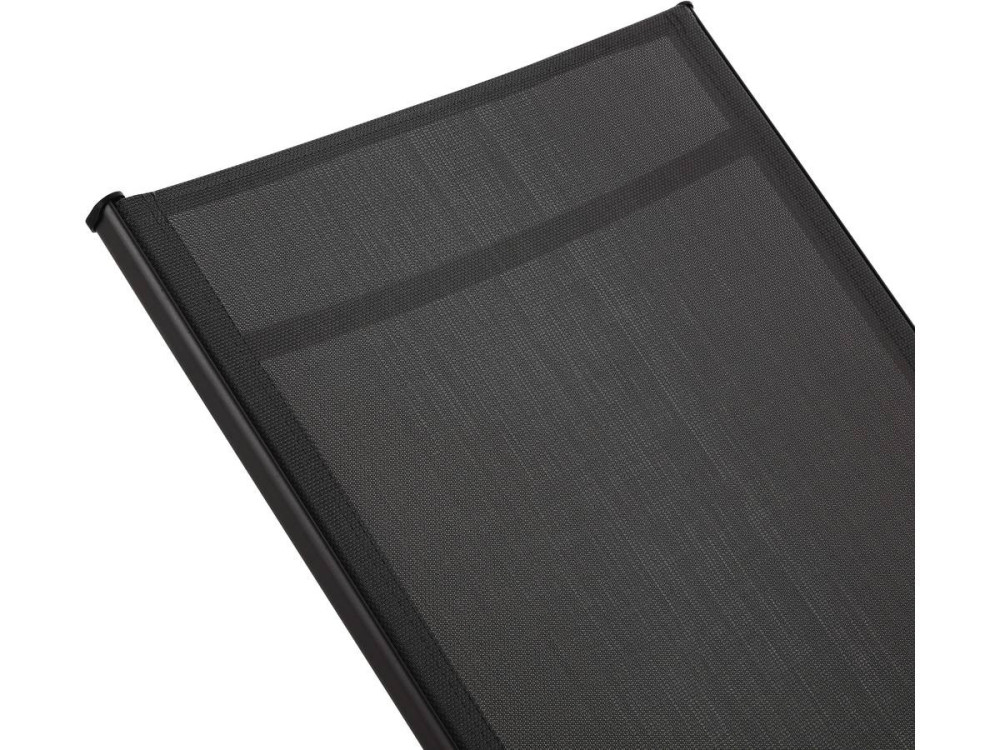 2er-Set Sonnenliegen aus Metall "Farniente- Grau