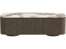TV-Schrank mit Keramikplatte „Zora“ – 160 cm – Braun