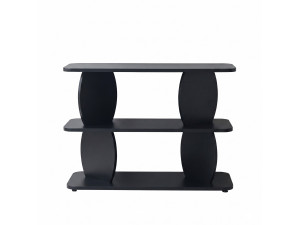 Beistelltisch aus Holz „Armonia“ – 90 x 30 x 70 cm – Schwarz