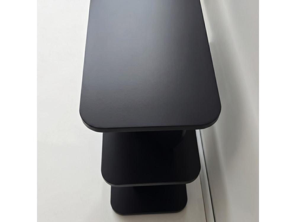 Beistelltisch aus Holz „Armonia“ – 90 x 30 x 70 cm – Schwarz