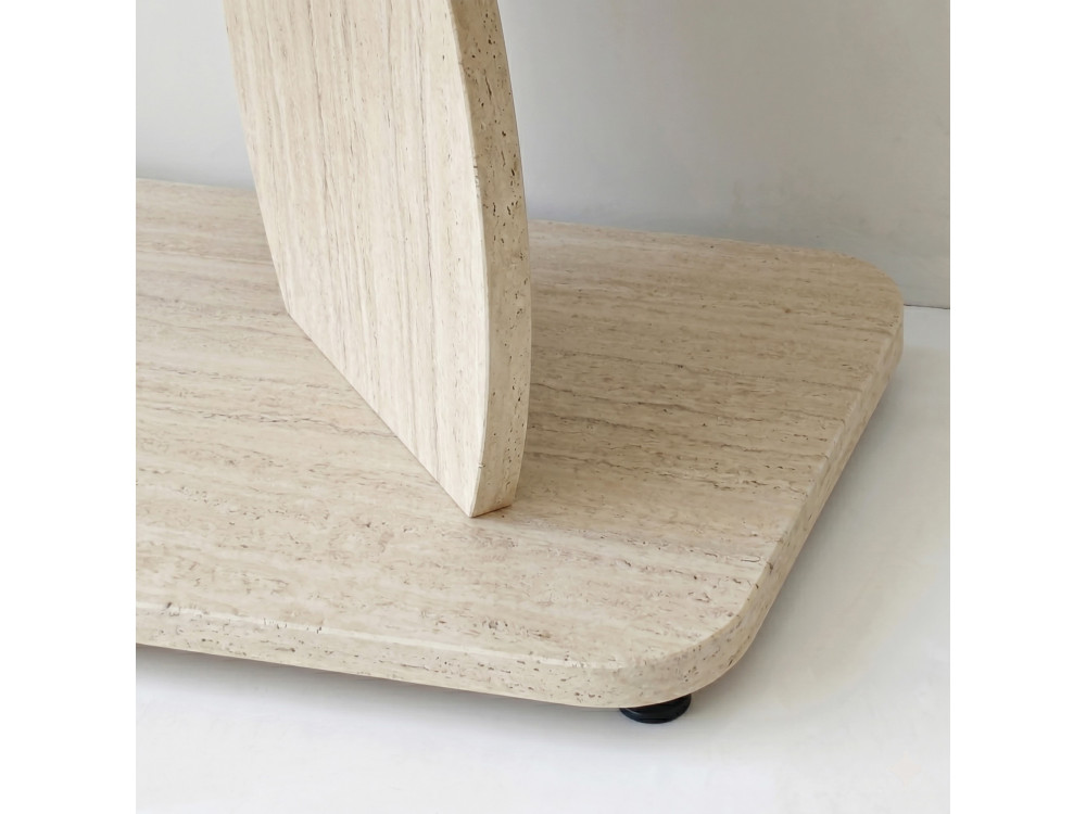 Beistelltisch aus Holz „Armonia“ – 90 x 30 x 70 cm – Travertin