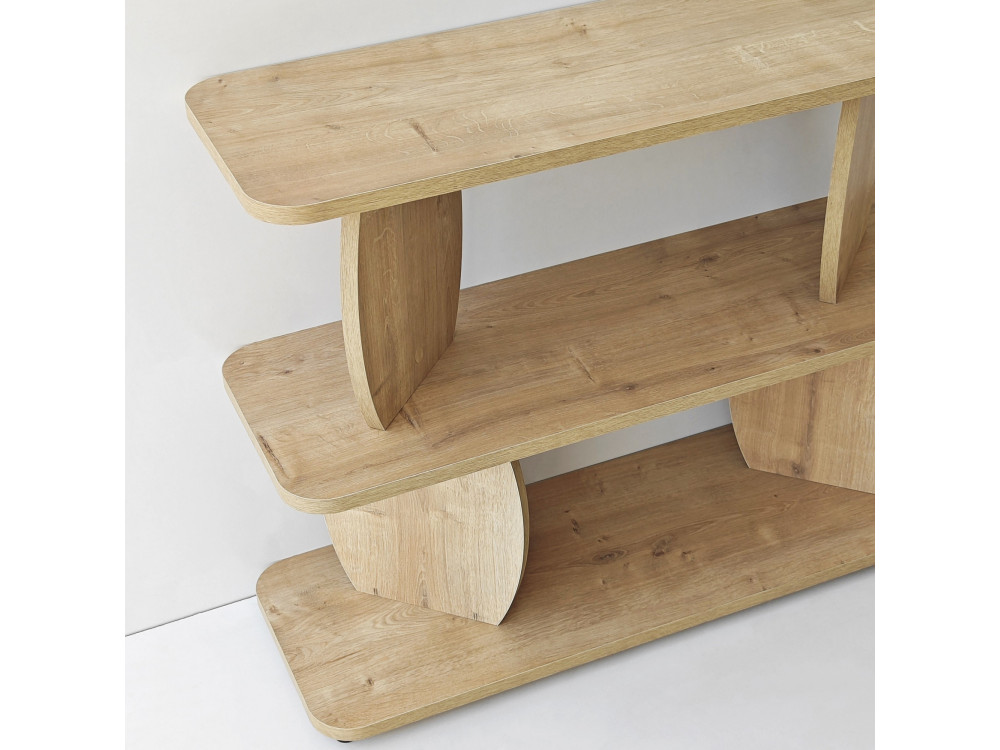 Beistelltisch aus Holz „Armonia“ – 90 x 30 x 70 cm – Eiche „Saphir“