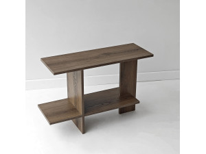 Beistelltisch aus Holz „Essenziale“ – 80 x 30 x 55 cm – Braun