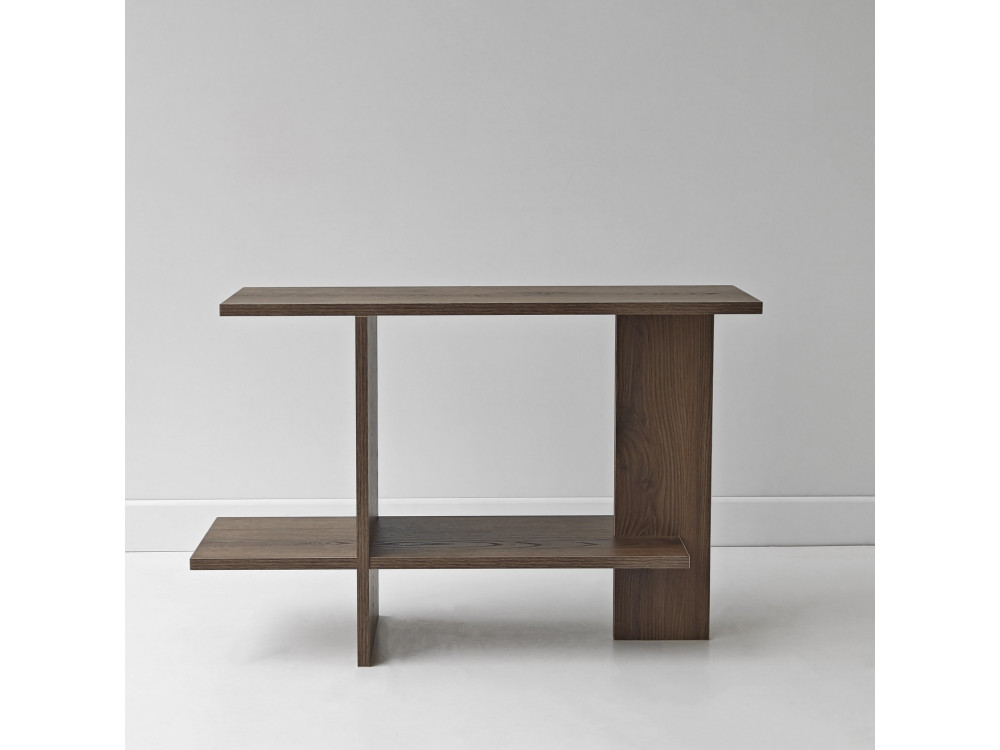 Beistelltisch aus Holz „Essenziale“ – 80 x 30 x 55 cm – Braun