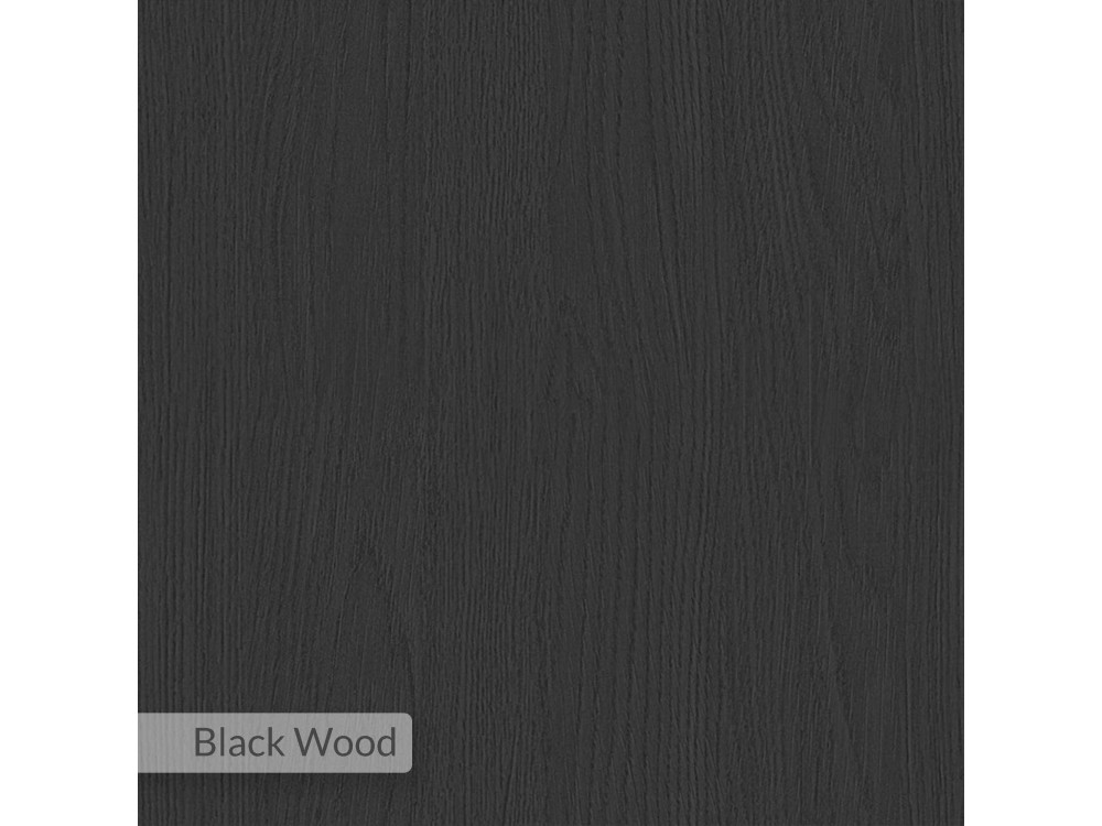 Beistelltisch aus Holz „HOMIA“ – 56 x 25 x 56 cm – Schwarz