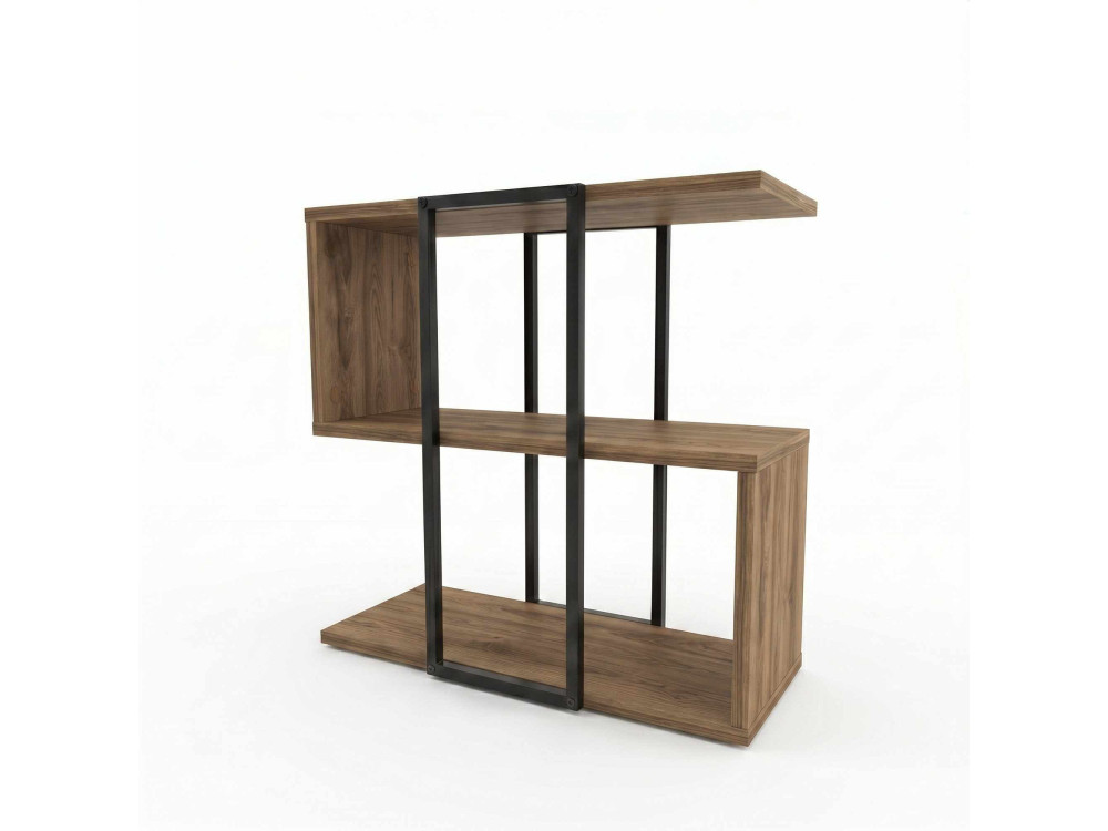 Beistelltisch aus Holz „HOMIA“ – 56 x 25 x 56 cm – Dunkles Oud