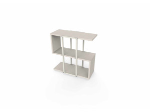 Beistelltisch aus Holz „HOMIA“ – 56 x 25 x 56 cm – Steingut