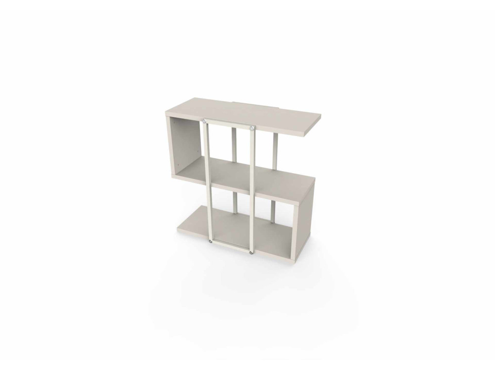 Beistelltisch aus Holz „HOMIA“ – 56 x 25 x 56 cm – Steingut