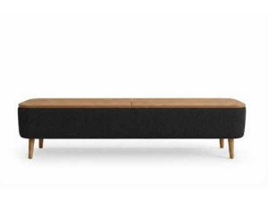 TV-Möbel aus Holz „Sarven“ – 120 x 30 x 45 cm – Schwarz