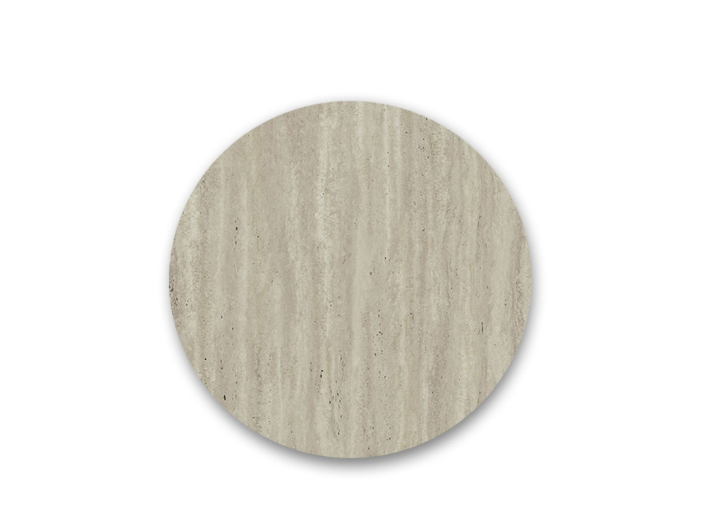 Holz-Couchtisch „Ave14“ – 90 x 60 x 28 cm – Travertin