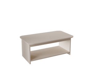 Holz-Couchtisch „Chb1“ – 100 x 50 x 42 cm – Kaschmir