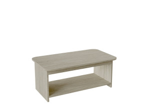 Holz-Couchtisch „Chb1“ – 100 x 50 x 42 cm – Travertin