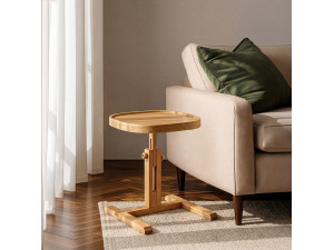 Beistelltisch aus Holz „Opus Kare 42“ – 42 x 42 x 57 cm – Eiche
