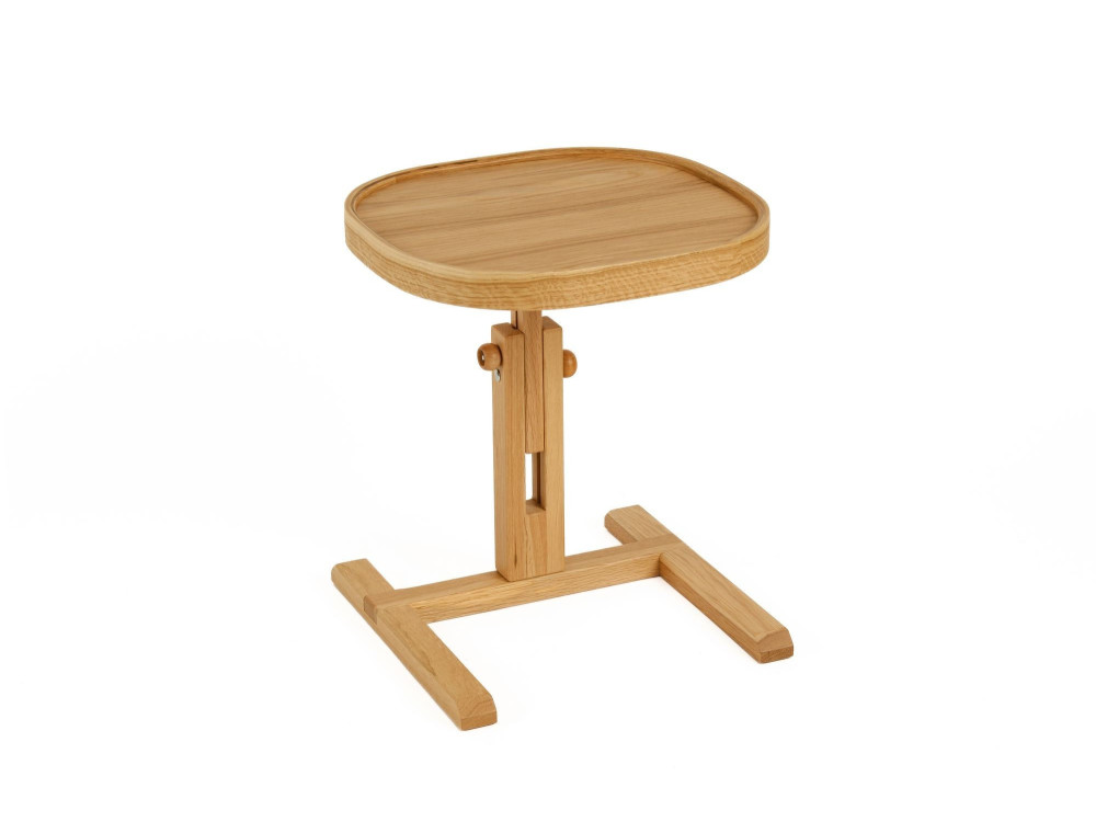 Beistelltisch aus Holz „Opus Kare 42“ – 42 x 42 x 57 cm – Eiche