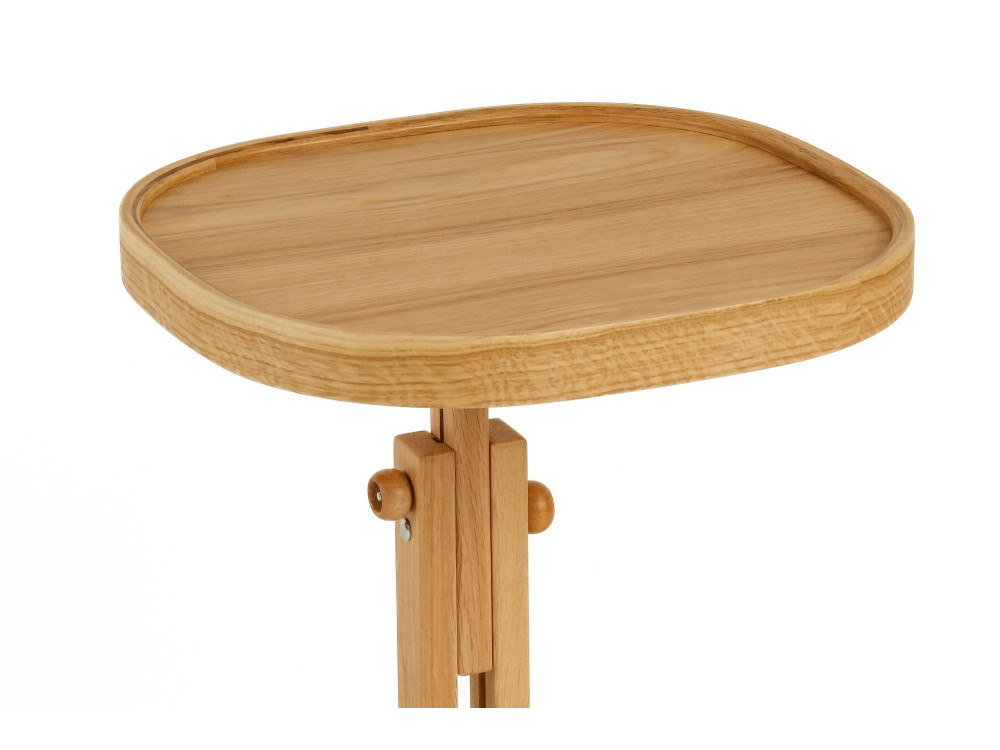 Beistelltisch aus Holz „Opus Kare 42“ – 42 x 42 x 57 cm – Eiche