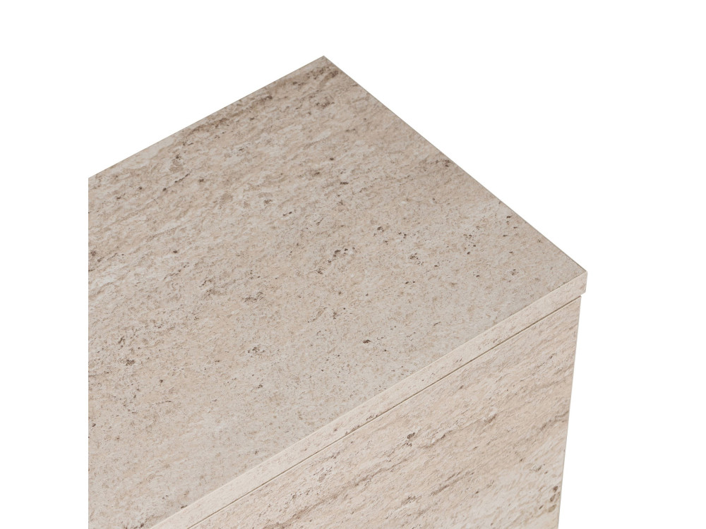 TV-Schrank aus Holz „Ligne 160“ – 160 x 25 x 25 cm – Travertin