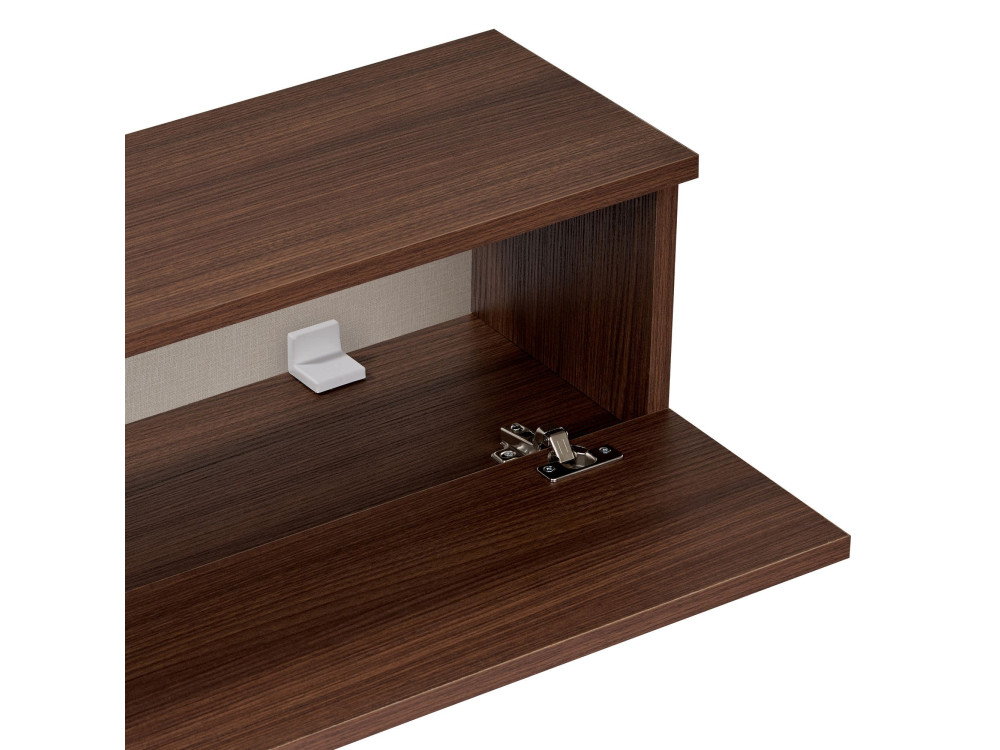 TV-Schrank aus Holz „Ligne 160“ – 160 x 25 x 25 cm – Nussbaum