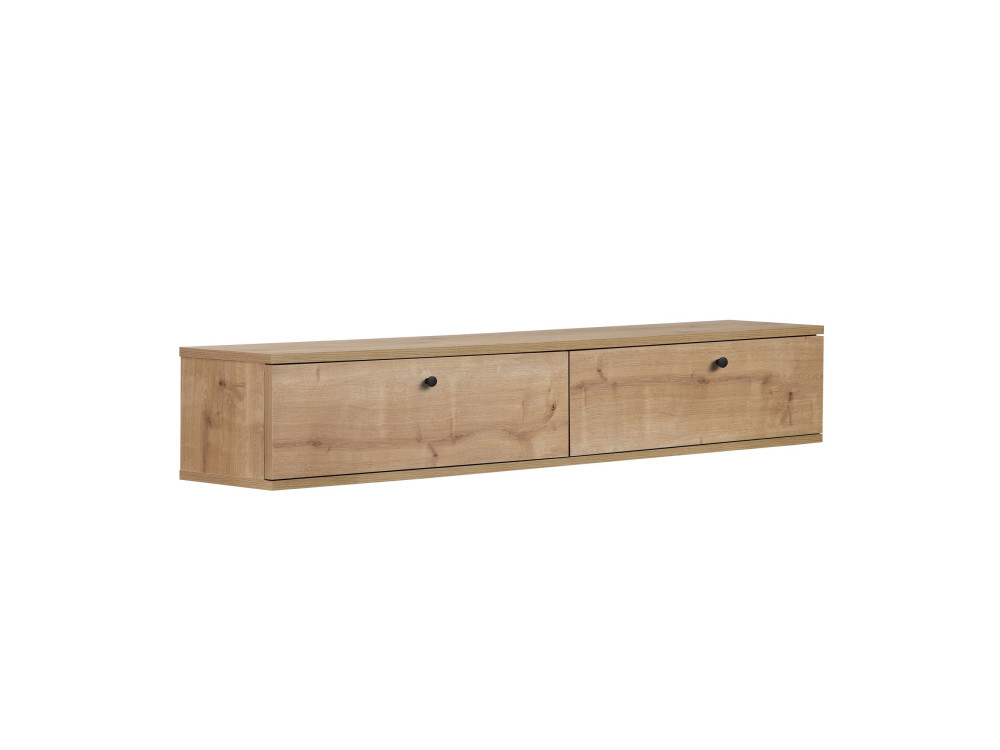 TV-Schrank aus Holz „Ligne 160“ – 160 x 25 x 25 cm – Eiche