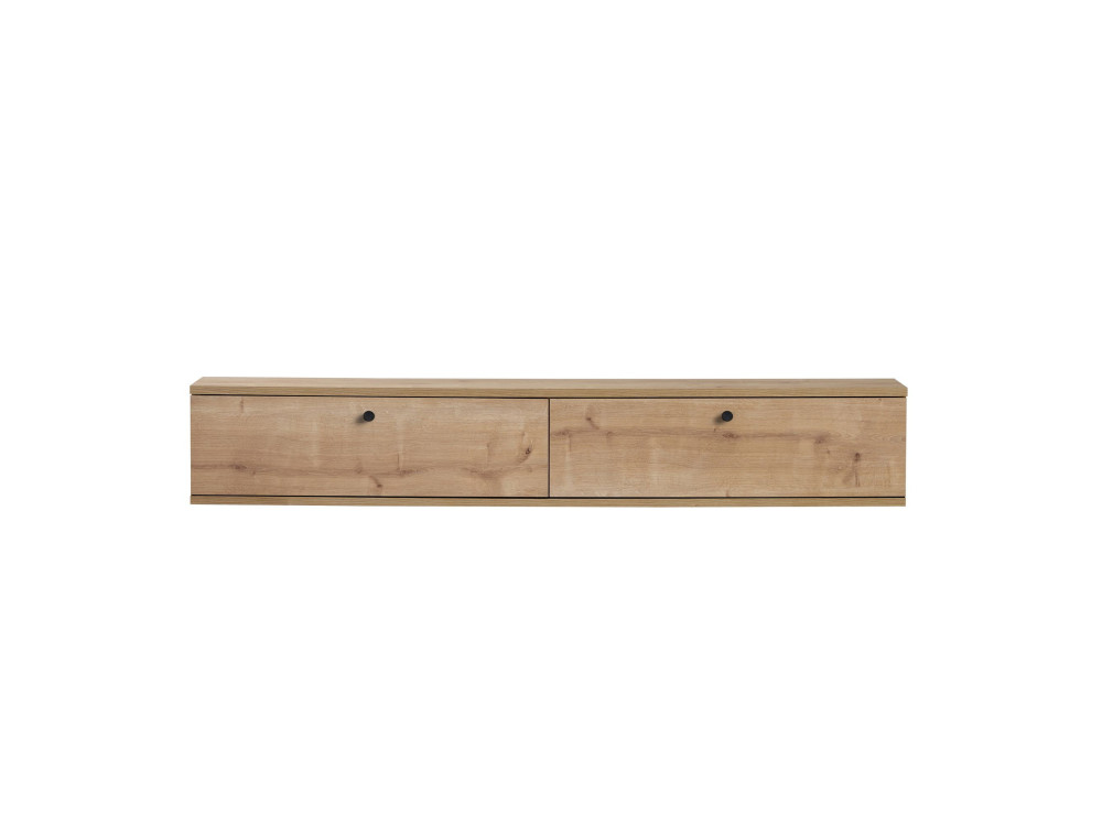 TV-Schrank aus Holz „Ligne 160“ – 160 x 25 x 25 cm – Eiche