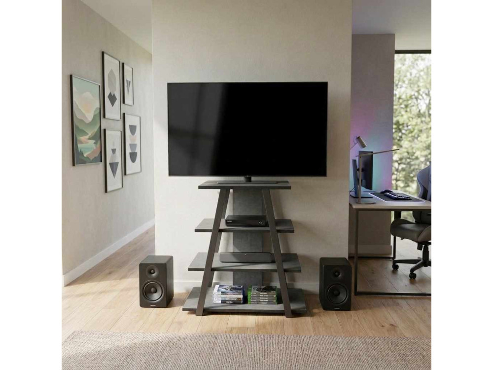 TV-Möbel aus Holz „LYNO“ – 70 x 41 x 80 cm – Grau