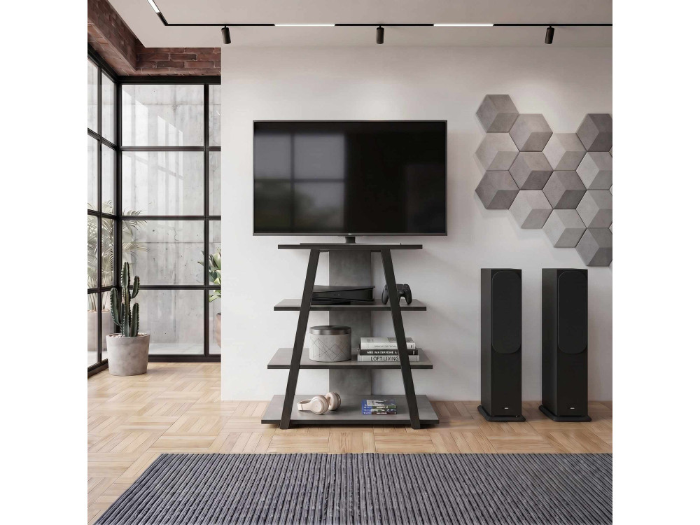 TV-Möbel aus Holz „LYNO“ – 70 x 41 x 80 cm – Grau