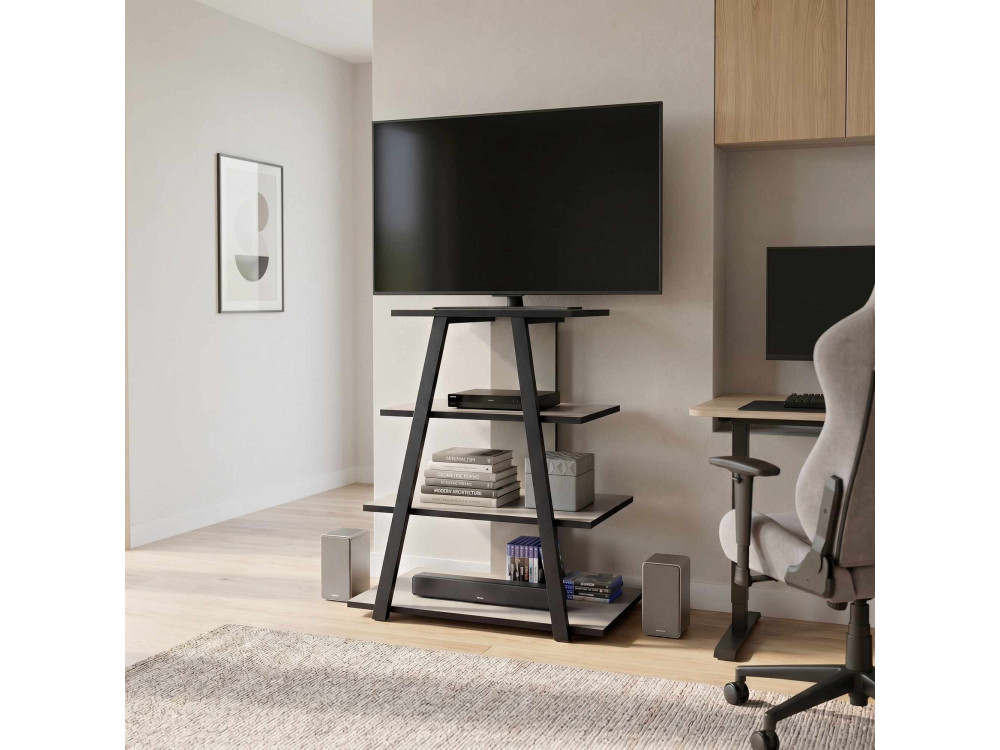 TV-Möbel aus Holz „LYNO“ – 70 x 41 x 80 cm – Grau