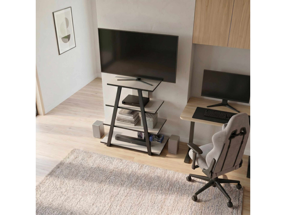 TV-Möbel aus Holz „LYNO“ – 70 x 41 x 80 cm – Grau