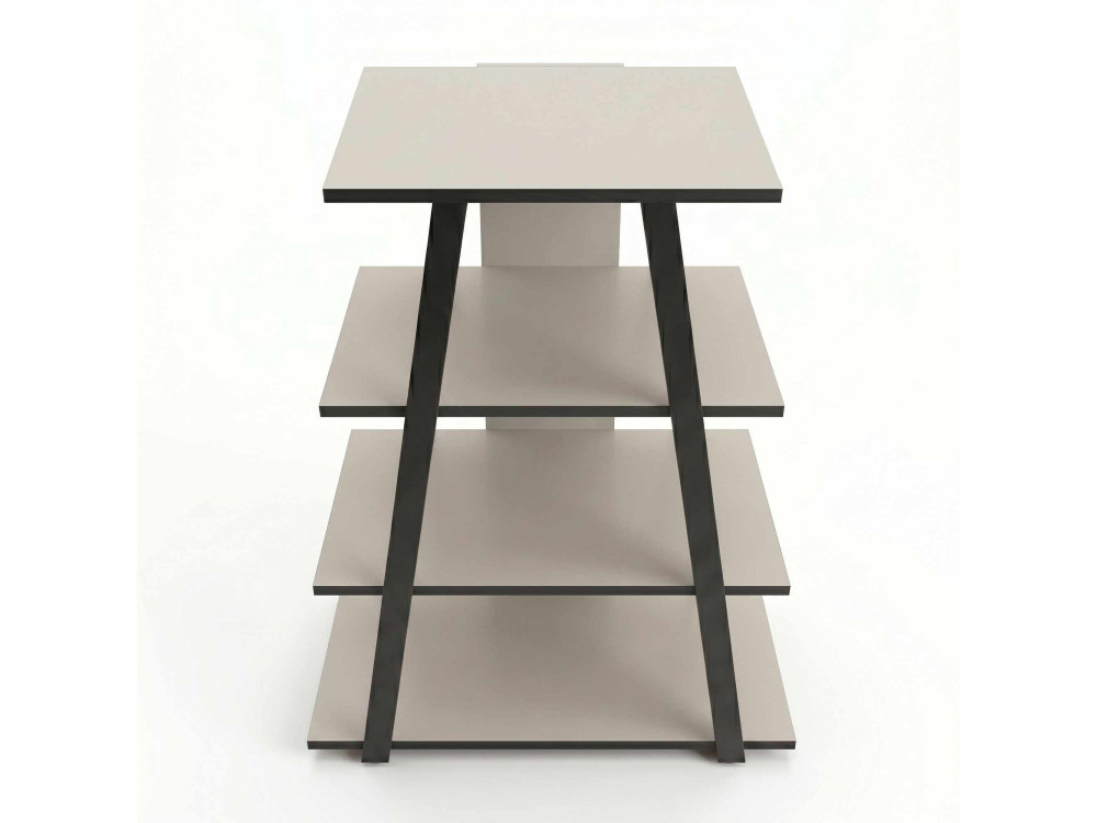 TV-Möbel aus Holz „LYNO“ – 70 x 41 x 80 cm – Grau