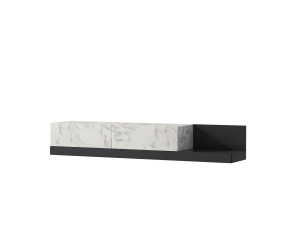 TV-Schrank aus Holz „Major“ – 180 x 37 x 30 cm – Grau