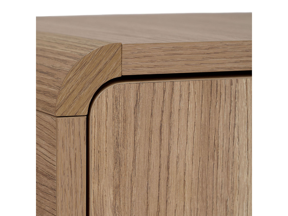 TV-Schrank aus Holz „Mirel“ – 180 x 34 x 52 cm – Eiche