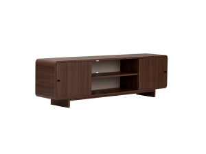 TV-Schrank aus Holz „Mirel“ – 180 x 34 x 52 cm – Braun
