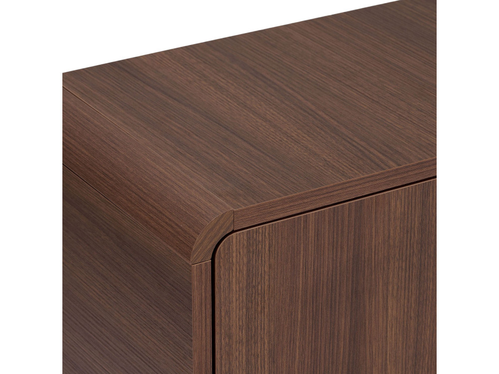 TV-Schrank aus Holz „Mirel“ – 180 x 34 x 52 cm – Braun