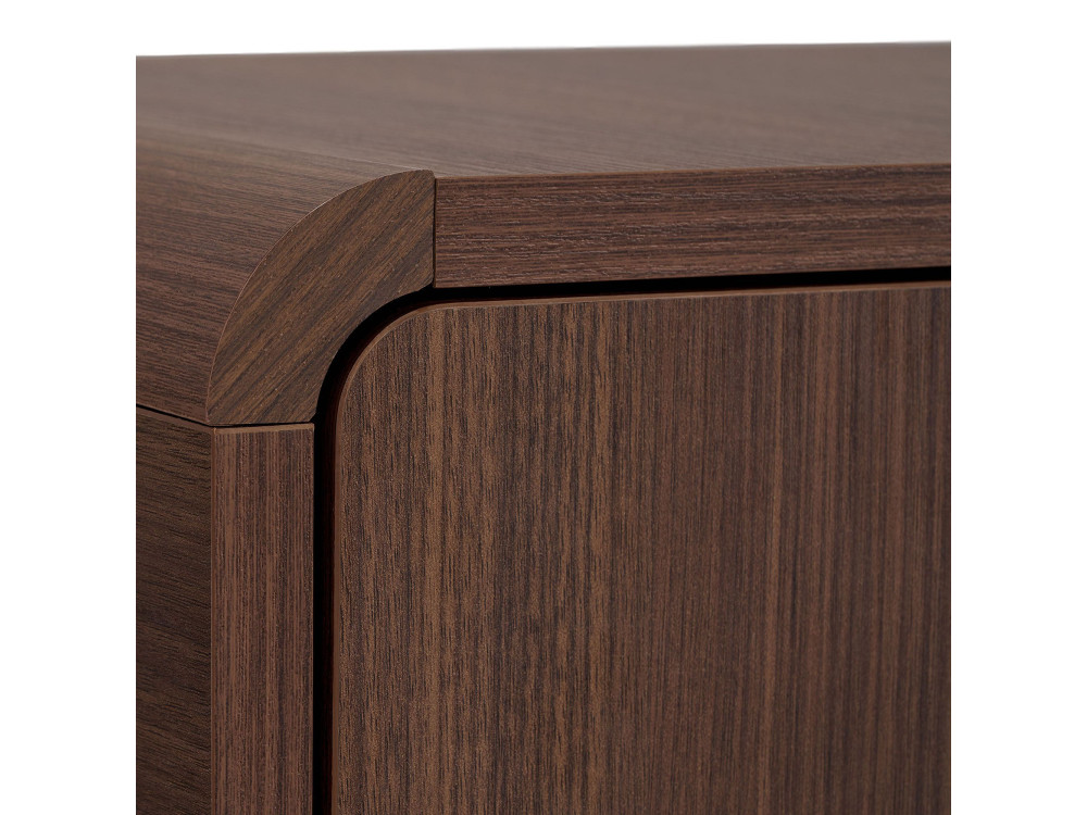TV-Schrank aus Holz „Mirel“ – 180 x 34 x 52 cm – Braun