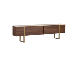 TV-Schrank aus Holz „Onera“ – 180 x 30 x 50 cm – Travertin