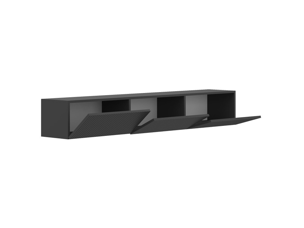 TV-Möbel aus Holz „Ada“ – 180 x 31 x 29 cm – Anthrazit