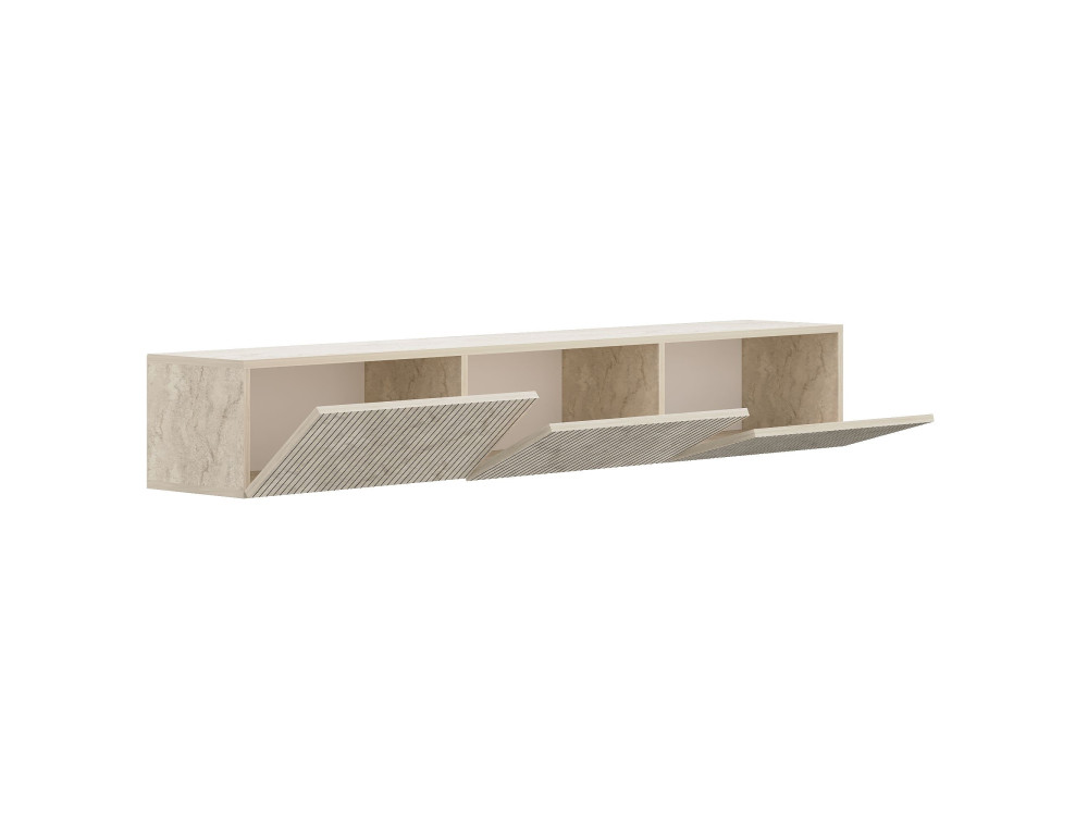 TV-Möbel aus Holz „Ada“ – 180 x 31 x 29 cm – Travertin