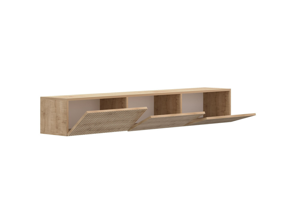 TV-Schrank aus Holz „Ada“ – 180 x 31 x 29 cm – Eiche