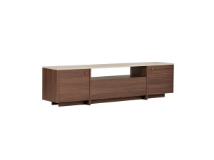 TV-Schrank aus Holz „Alvar“ – 180 x 35 x 46 cm – Travertin