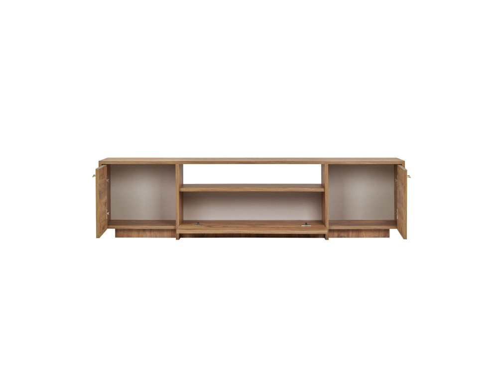 TV-Schrank aus Holz „Alvar“ – 180 x 35 x 46 cm – Atlantische Kiefer