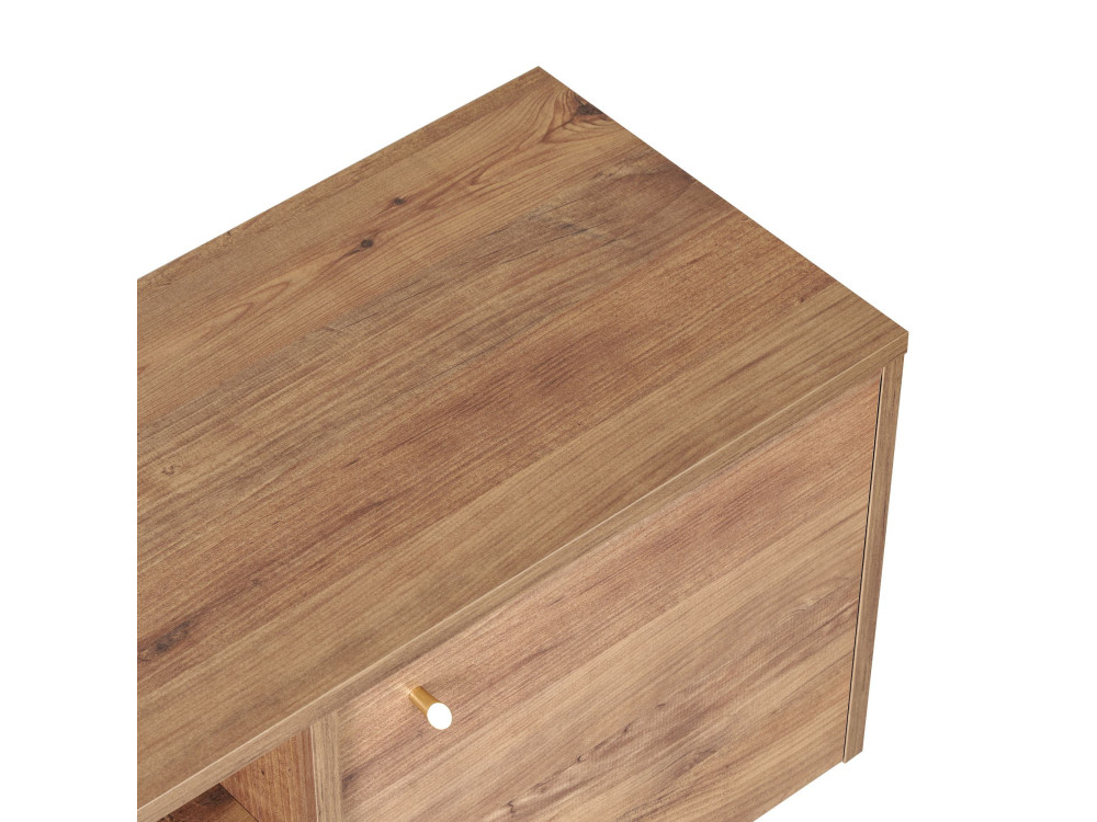TV-Schrank aus Holz „Alvar“ – 180 x 35 x 46 cm – Atlantische Kiefer