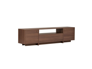 TV-Schrank aus Holz „Alvar“ – 180 x 35 x 46 cm – Braun