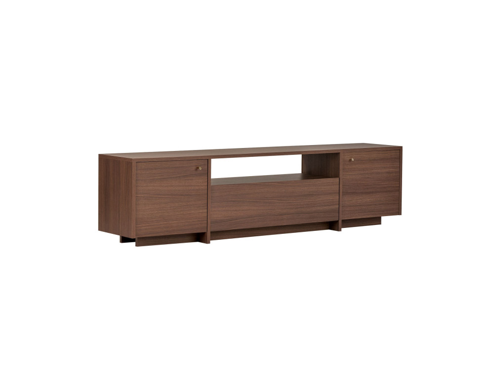TV-Schrank aus Holz „Alvar“ – 180 x 35 x 46 cm – Braun