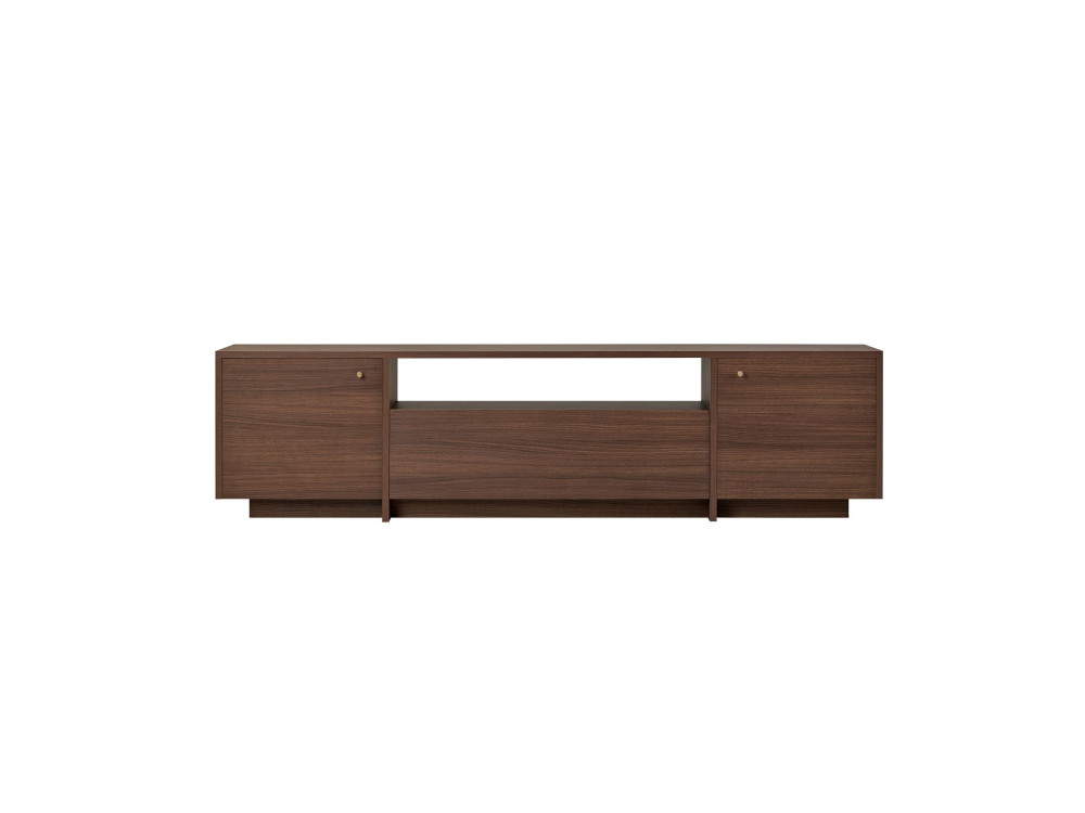 TV-Schrank aus Holz „Alvar“ – 180 x 35 x 46 cm – Braun