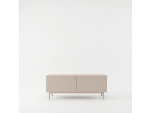 TV-Möbel aus Holz „Coast“ – 120 x 47,3 x 36,8 cm – Sandfarben
