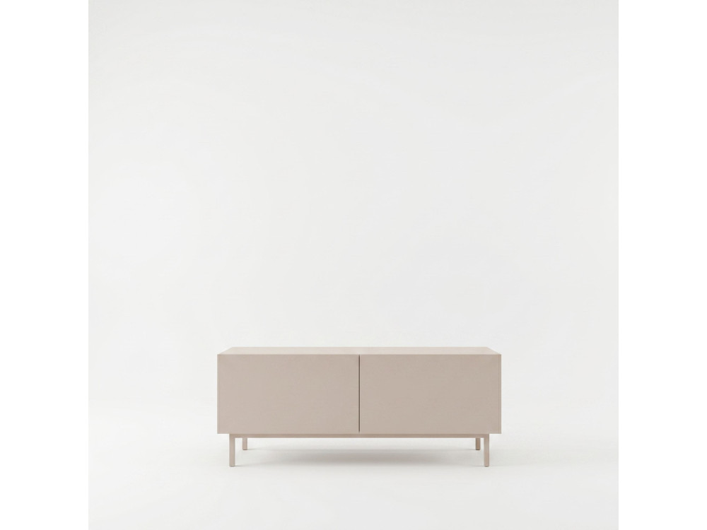 TV-Möbel aus Holz „Coast“ – 120 x 47,3 x 36,8 cm – Sandfarben
