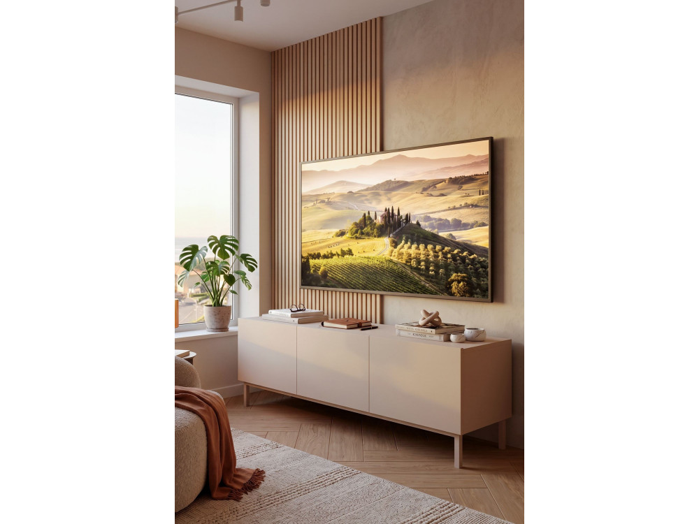 TV-Schrank aus Holz „Coast“ – 150 x 37 x 48 cm – Beige
