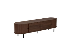 TV-Schrank aus Holz „Gentle“ – 180 x 40 x 47 cm – Braun