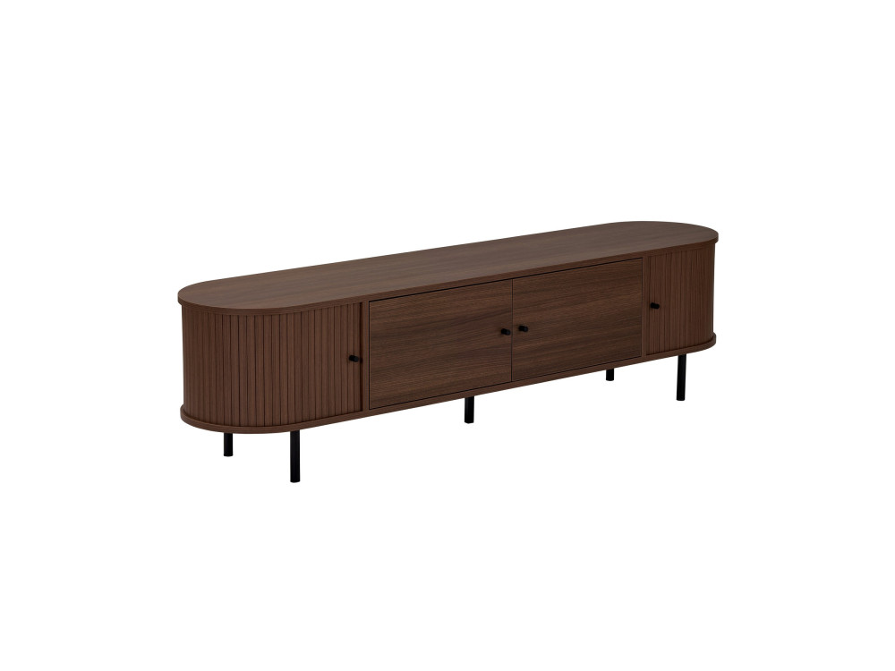 TV-Schrank aus Holz „Gentle“ – 180 x 40 x 47 cm – Braun