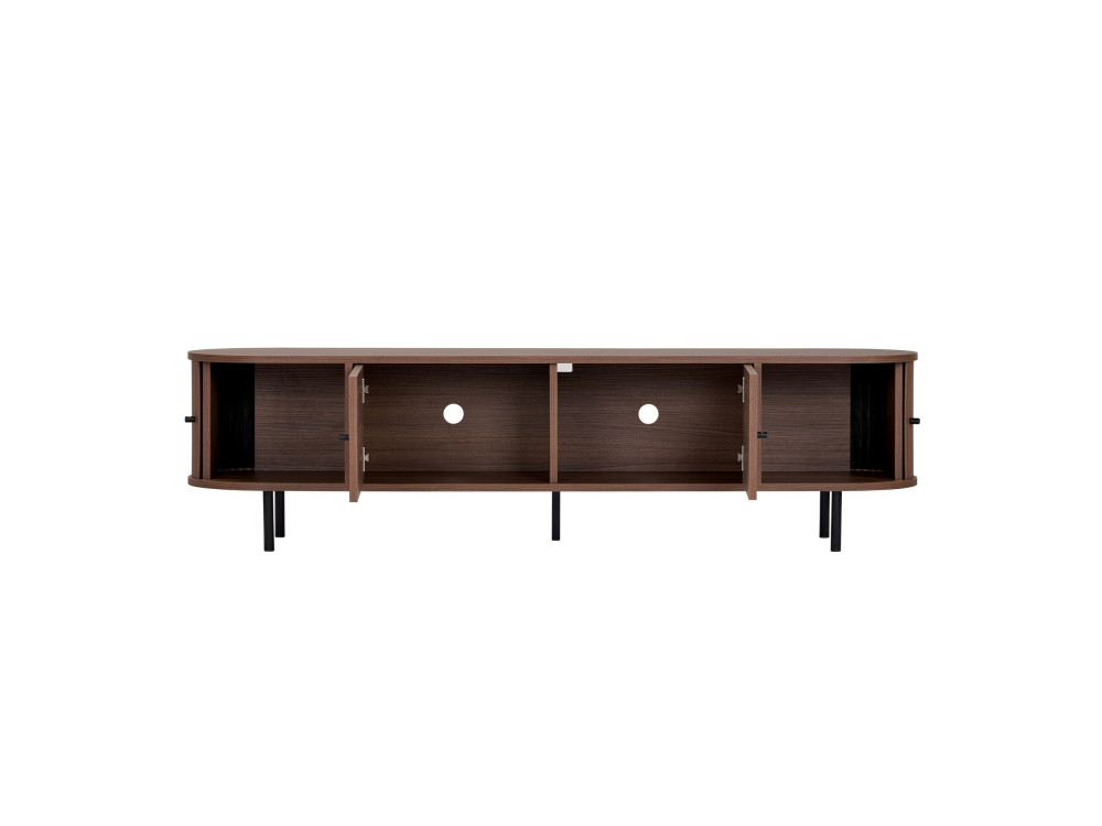 TV-Schrank aus Holz „Gentle“ – 180 x 40 x 47 cm – Braun