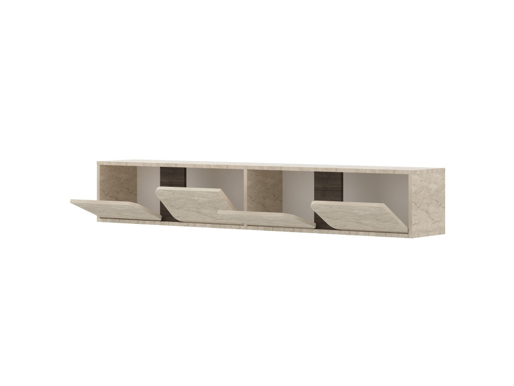 TV-Schrank aus Holz „Helen“ – 180 x 30 x 30 cm – Travertin